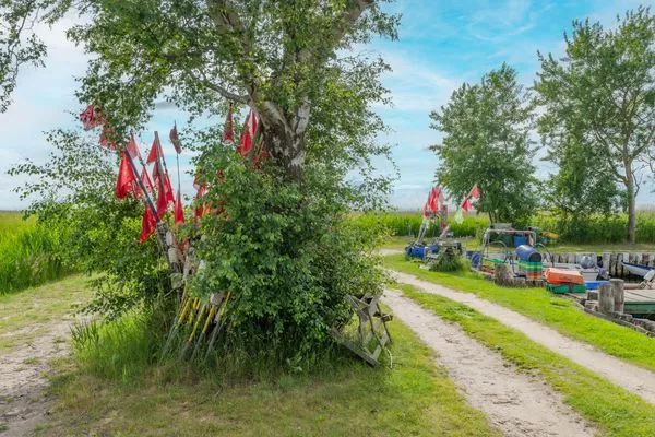 Landschaft  Ferienhaus Abendsonne
