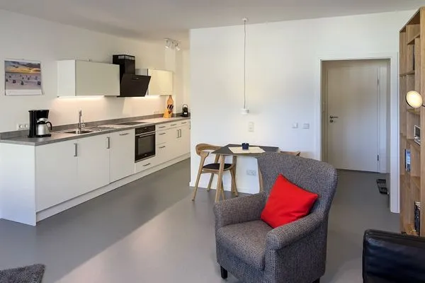 Küche / Küchenzeile Haus Nordenlicht Ferienwohnung Wattkieker