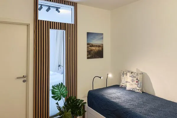 Schlafzimmer Haus Nordenlicht Ferienwohnung "Lütj Seeröver"