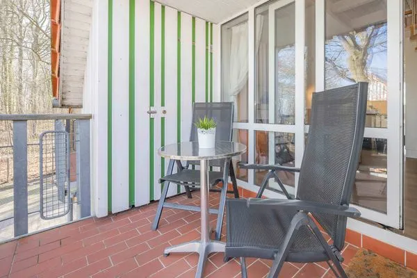 Balkon Seeblick Anlage App. Aquamarin