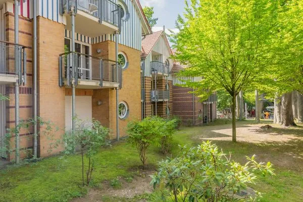 Fassade / Eingang Seeblick Anlage App. Kunstquartier