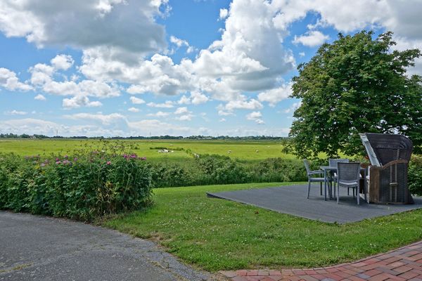  Haubarg Ossenhoff Appartement Kälvstall Tating - Gartenmöbel