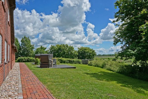  Haubarg Ossenhoff Appartement Gesindestuv Tating - Landschaft