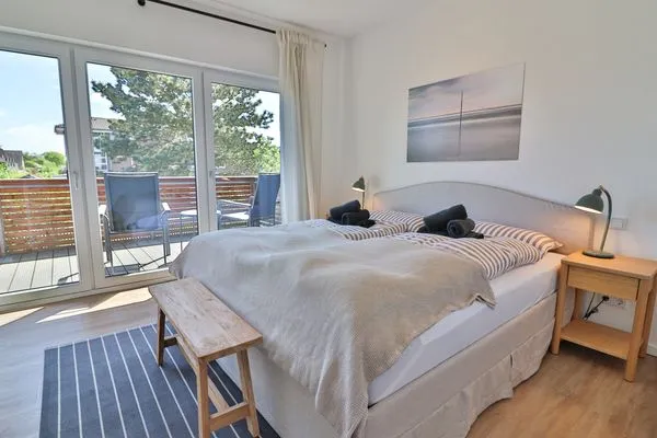 Schlafzimmer  Huus Meertied