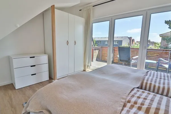 Schlafzimmer  Huus Meertied