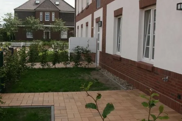Terrasse  Dünengras im Friesengut