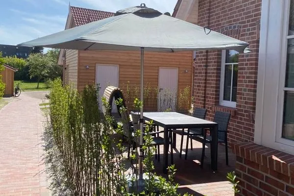 Terrasse  Dünenkoje im Haus Dünenlust