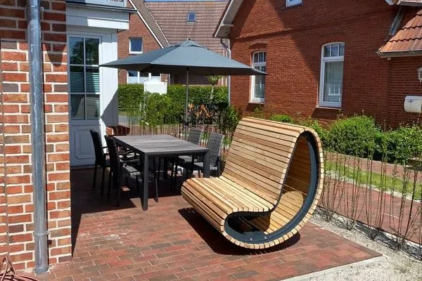 Terrasse  Dünenkoje im Haus Dünenlust