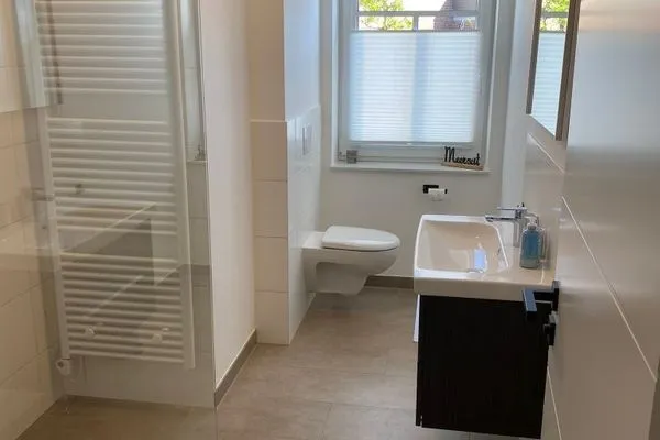 Badezimmer  Dünenkoje im Haus Dünenlust
