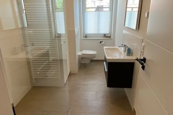 Badezimmer  Dünenkoje im Haus Dünenlust