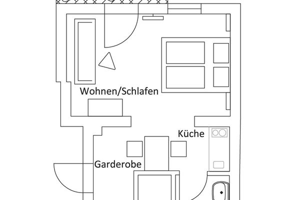  Auf den Höfen Fewo 30.2 "Rollmops" Kühlungsborn-Ost - 