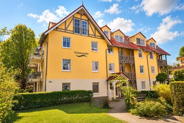Hauptansicht  Ostseewelle Ferienwohnung 13
