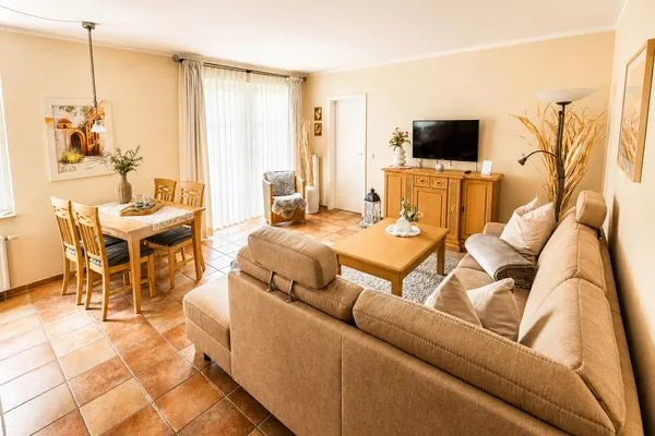 Wohnzimmer  Ostseewelle Ferienwohnung 13