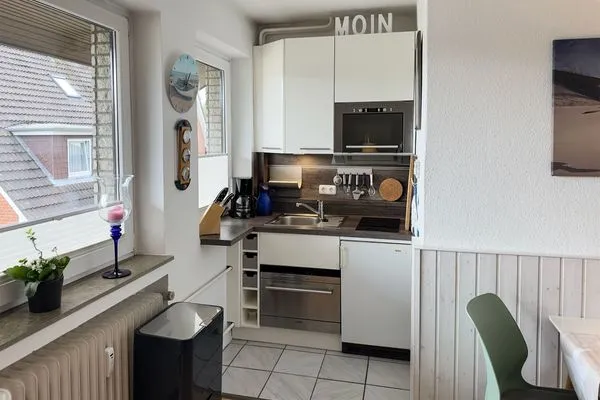 Küche / Küchenzeile Haus Diana Ferienwohnung „Kniepsand"