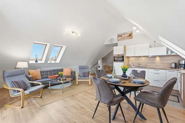 Wohnbereich  Ferienwohnung Seepferdchen