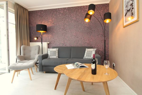  Residenz Waldkrone Fewo 116 - PIERRE Kühlungsborn-West - Wohnzimmer