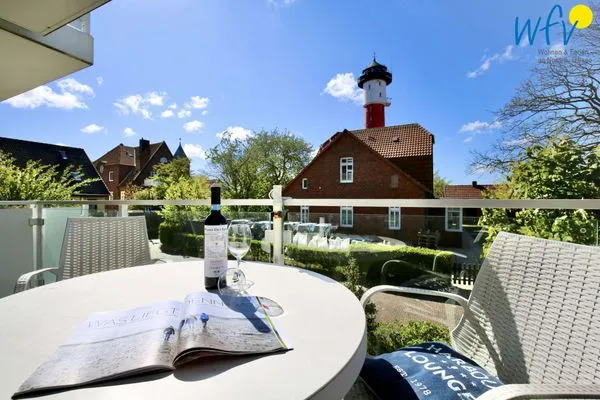 Balkon Residenz am Alten Leuchtturm Ferienwohnung 5