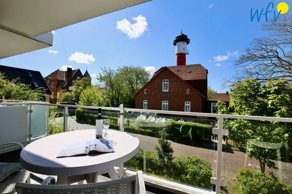 Balkon Residenz am Alten Leuchtturm Ferienwohnung 5