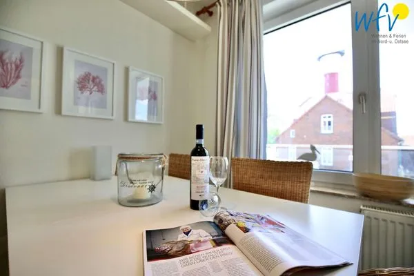 Essbereich Residenz am Alten Leuchtturm Ferienwohnung 5