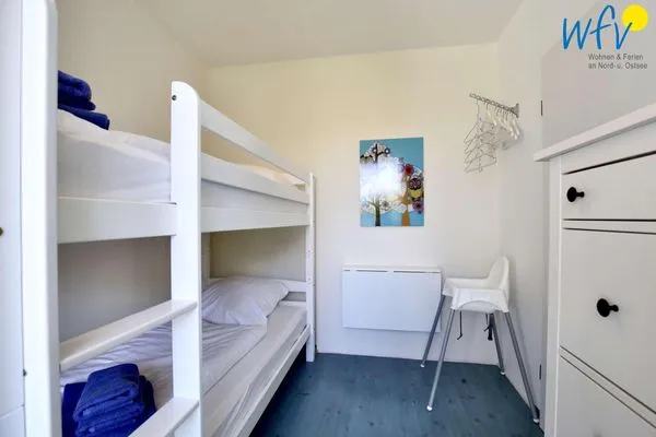 Schlafzimmer Residenz am Alten Leuchtturm Ferienwohnung 5