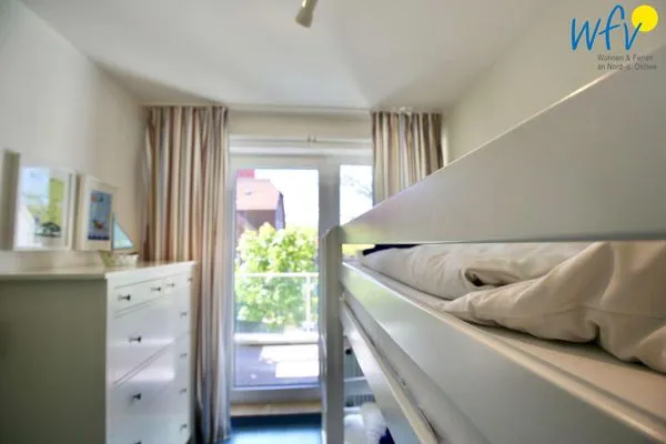 Schlafzimmer Residenz am Alten Leuchtturm Ferienwohnung 5