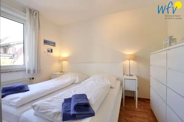 Schlafzimmer Residenz am Alten Leuchtturm Ferienwohnung 5