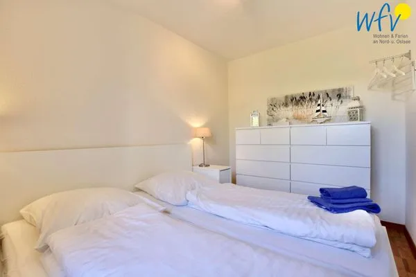 Schlafzimmer Residenz am Alten Leuchtturm Ferienwohnung 5
