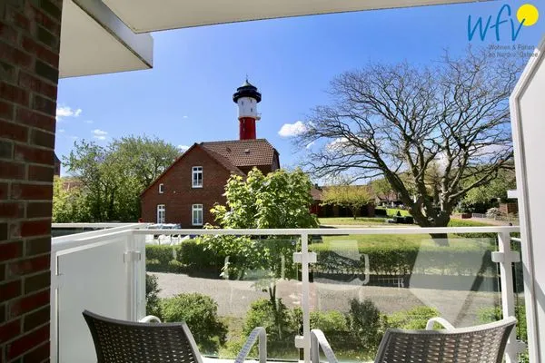Balkon Residenz am Alten Leuchtturm Ferienwohnung 5