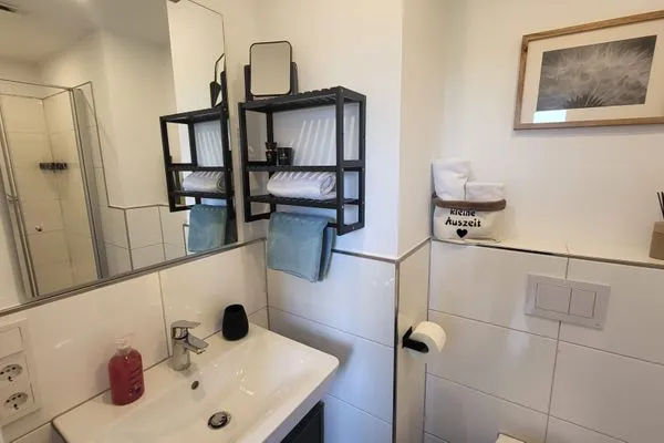 Badezimmer  Wohnung Deichkoje
