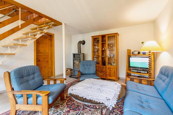  Ferienhaus Boddenblick Ostseebad Ahrenshoop - Wohnzimmer