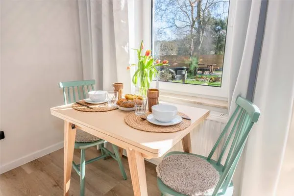 Küche / Küchenzeile Green Village Ferienwohnung Igelnest