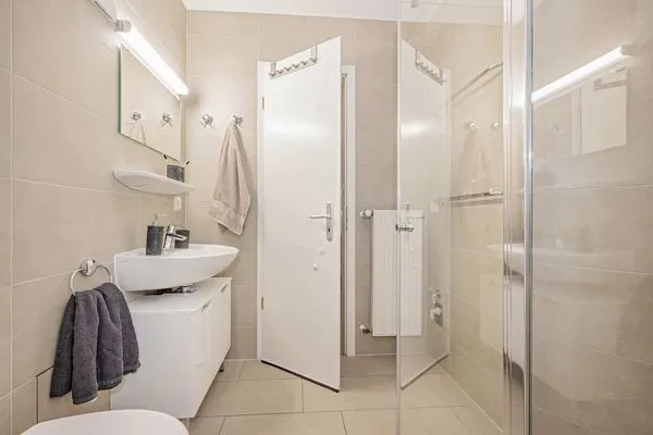 Badezimmer Seeblick Anlage App. Oberdeck