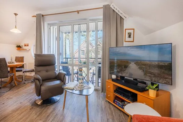 Wohnzimmer Seeblick Anlage App. Leuchtturm