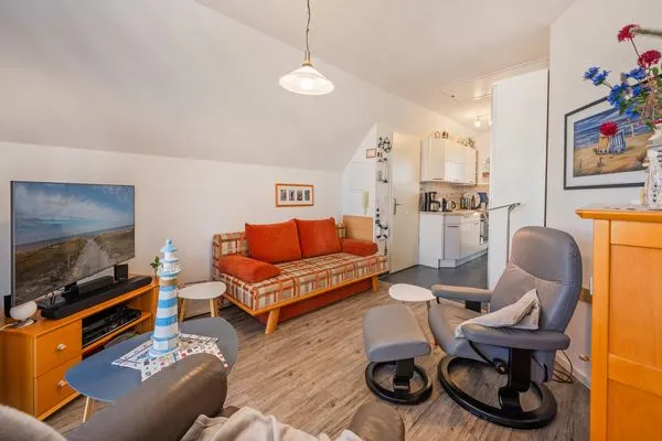 Wohnzimmer Seeblick Anlage App. Leuchtturm