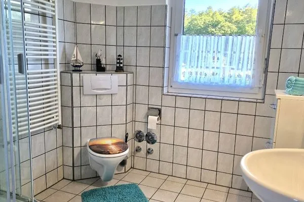 Badezimmer  Ferienwohnung Auszeit