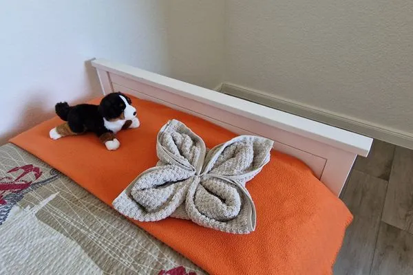 Schlafzimmer  Ferienwohnung Auszeit