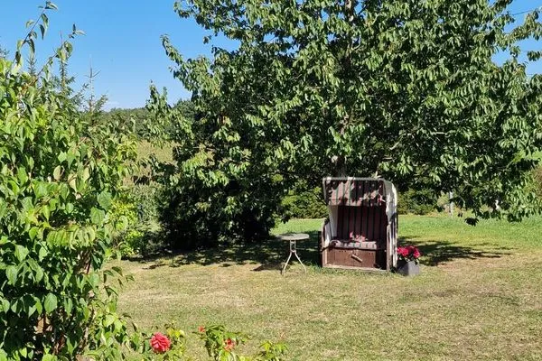 Garten  Ferienwohnung Auszeit