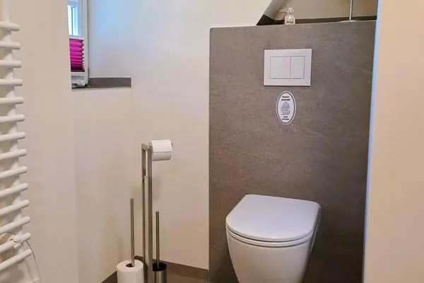 Badezimmer  Hus op de Wurth Ferienwohnung 17 - Godewind -