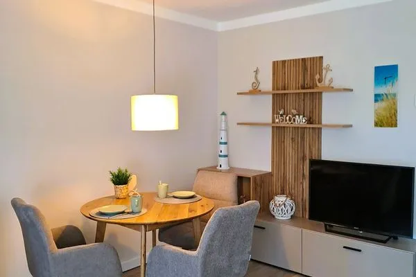 Wohnzimmer  Hus op de Wurth Ferienwohnung 17 - Godewind -