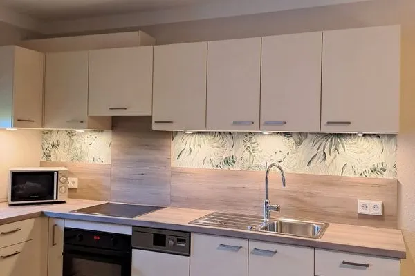 Küche / Küchenzeile  Hus op de Wurth Ferienwohnung 17 - Godewind -