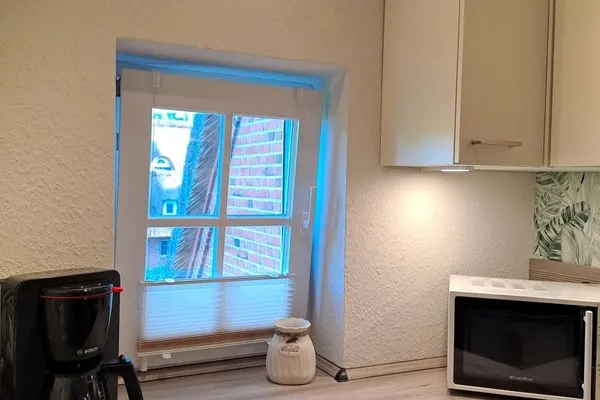 Küche / Küchenzeile  Hus op de Wurth Ferienwohnung 17 - Godewind -