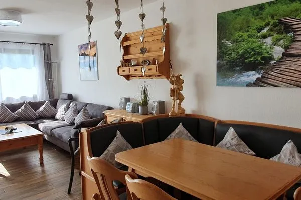 Wohnzimmer Feriendorf Hochbergle Haus 138