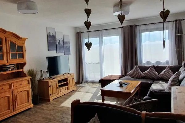 Wohnzimmer Feriendorf Hochbergle Haus 138
