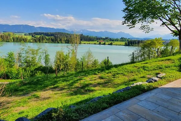 Gartenblick Feriendorf Hochbergle Haus 139