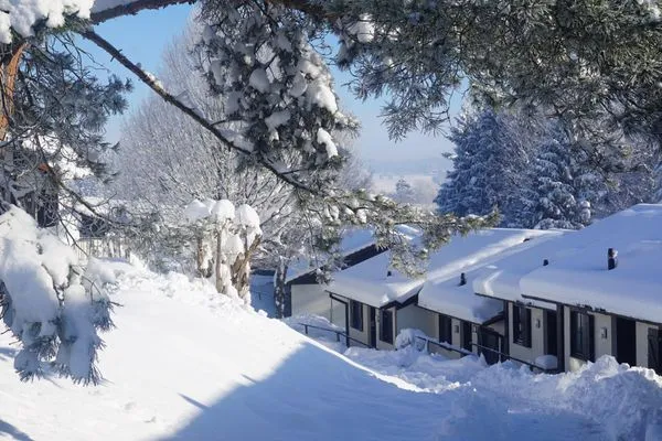 Landschaft Feriendorf Hochbergle Haus 135
