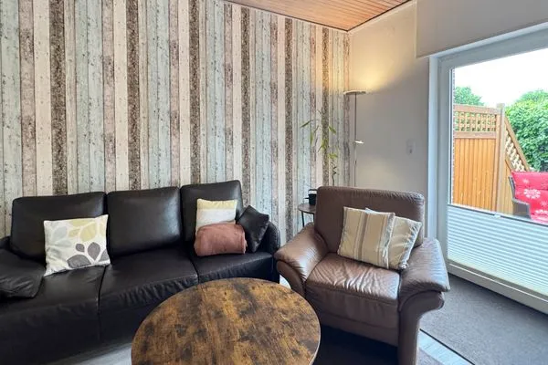Wohnzimmer  Ferienwohnung Strandkorb
