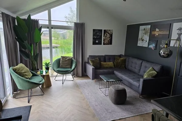  EuroParcs De IJssel Eilanden Chalet Liama mit Steg & Zaun IJE553