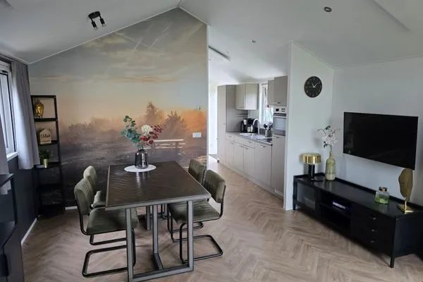  EuroParcs De IJssel Eilanden Chalet Liama mit Steg & Zaun IJE553