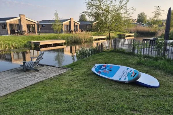  EuroParcs De IJssel Eilanden Chalet Liama mit Steg & Zaun IJE553