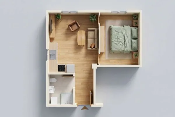 Grundriss Haus Ostseekristall App. Smaragd